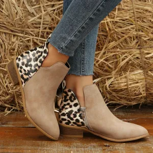 Elle - Schicke Herbst Retro Ankle Boots für Damen