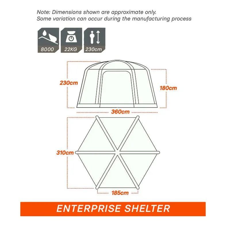 Enterprise Inflatable Shelter