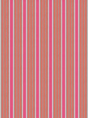 Espadrille stripe - Fuchsia