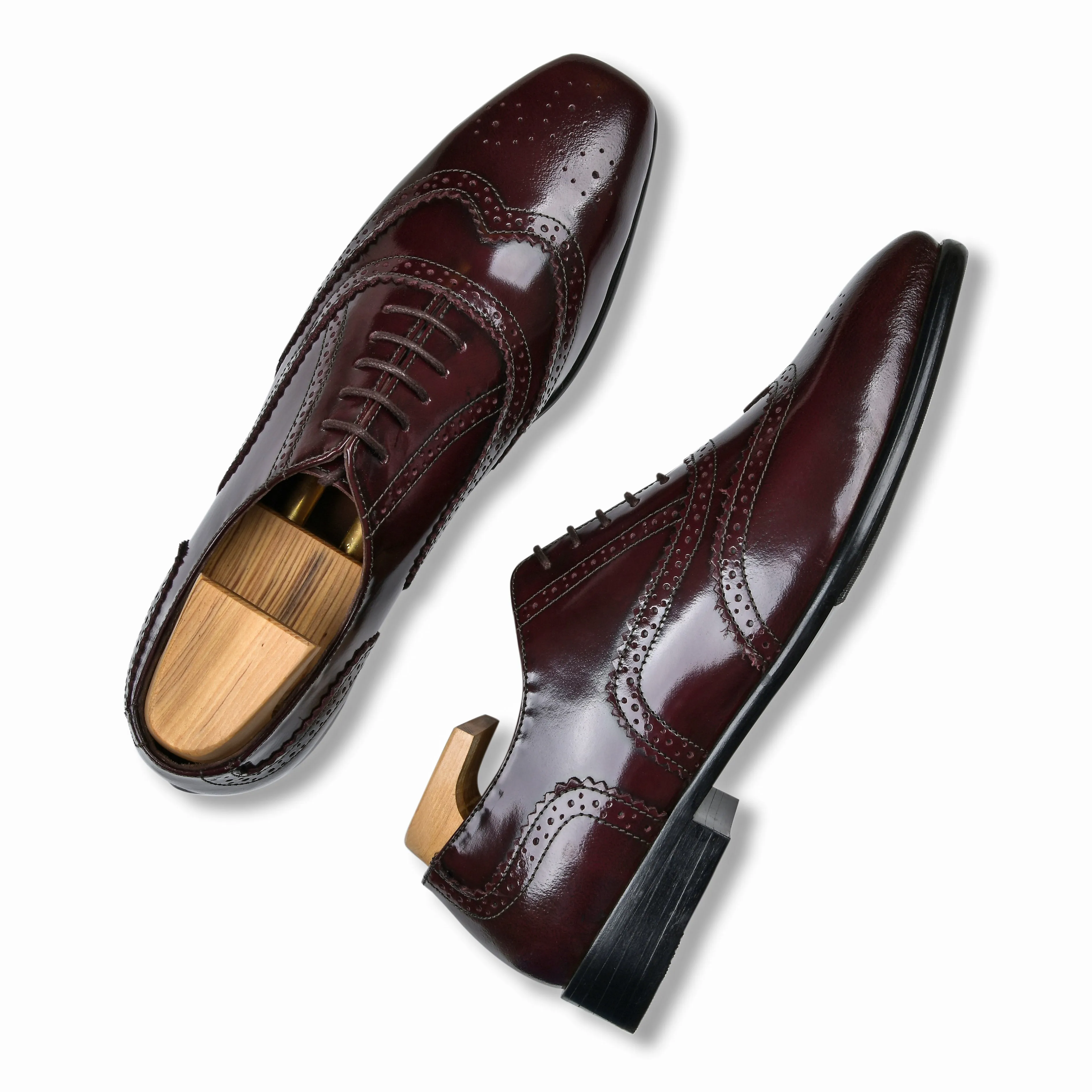 ETHAN | BRUSHOFF BURGUNDY
