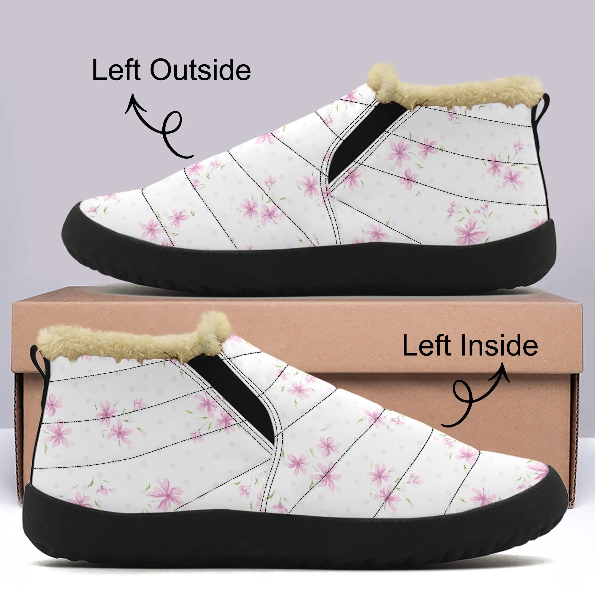 Floral With Polka