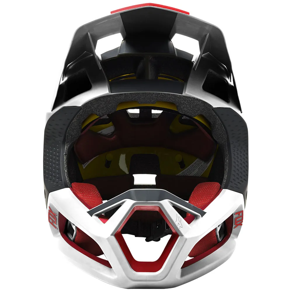FOX PROFRAME HELMET BLOCKED MIPS CE [BLACK/WHITE]