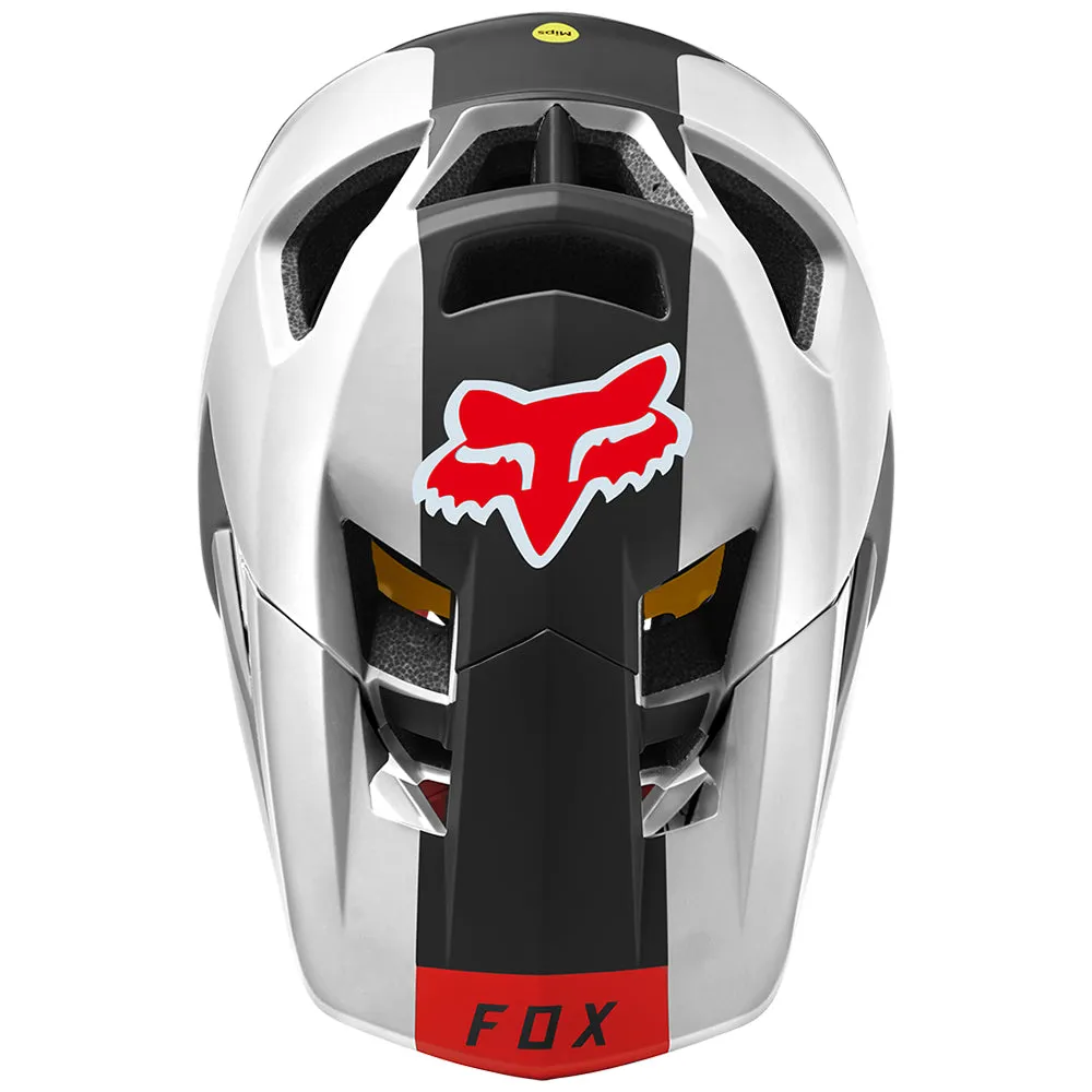 FOX PROFRAME HELMET BLOCKED MIPS CE [BLACK/WHITE]