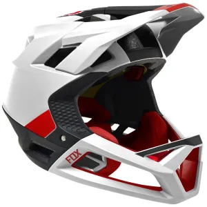 FOX PROFRAME HELMET BLOCKED MIPS CE [BLACK/WHITE]
