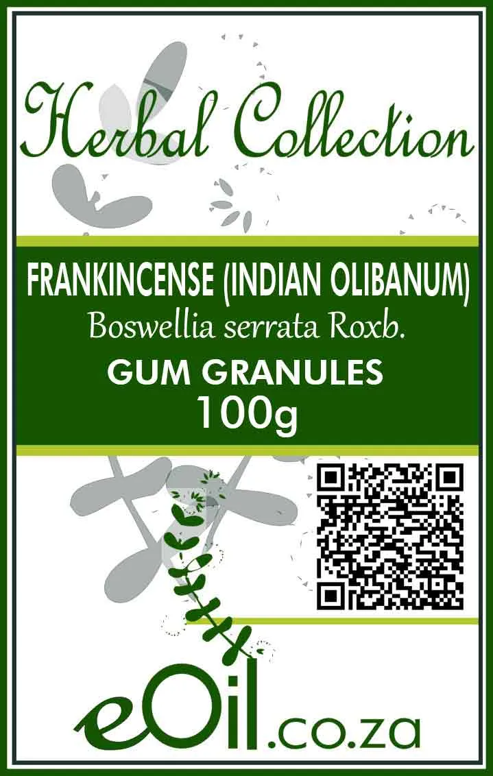 Frankincense ( Boswellia Serrata ) Resin Granules  - Herbal Collection