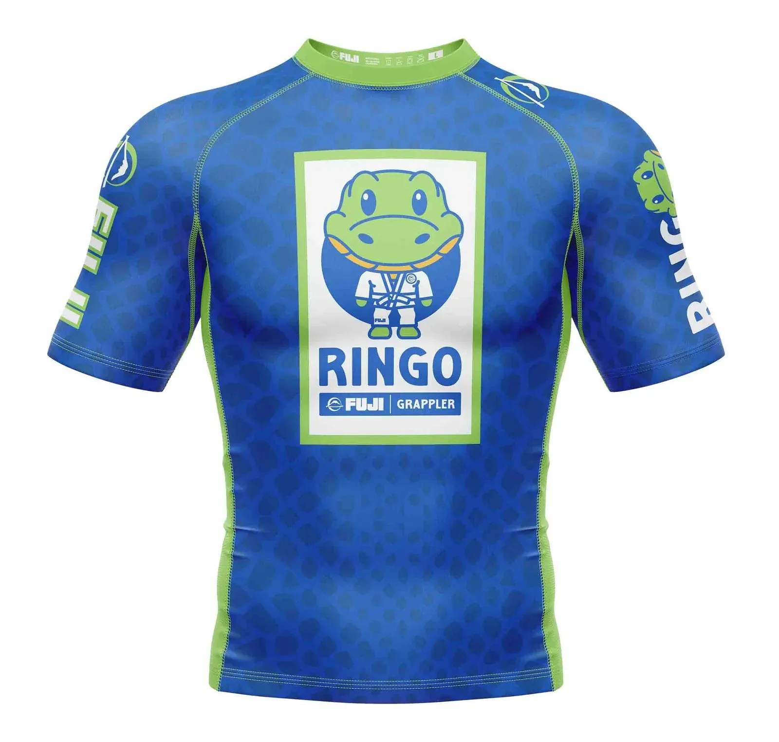 FUJI Kids Ringo Rashguard Blue/Green