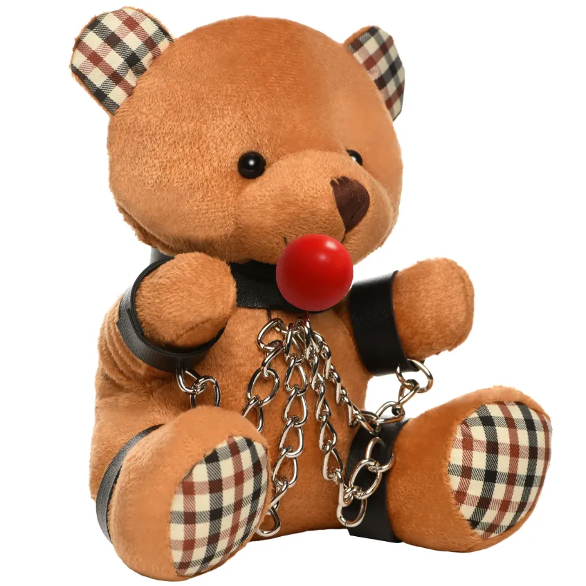 Gagged Bondage Teddy Bear Plush