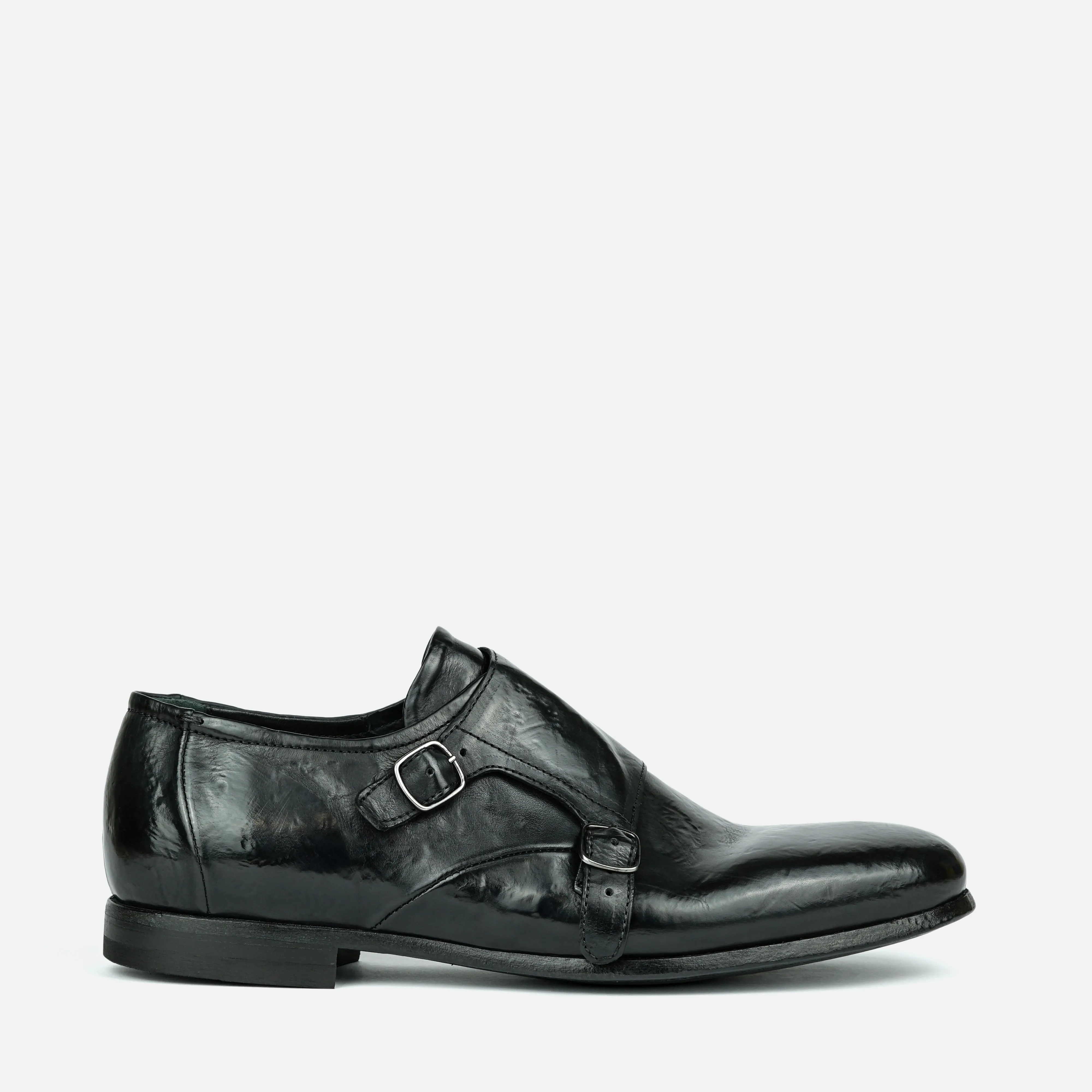 GOZO | Monk black leather