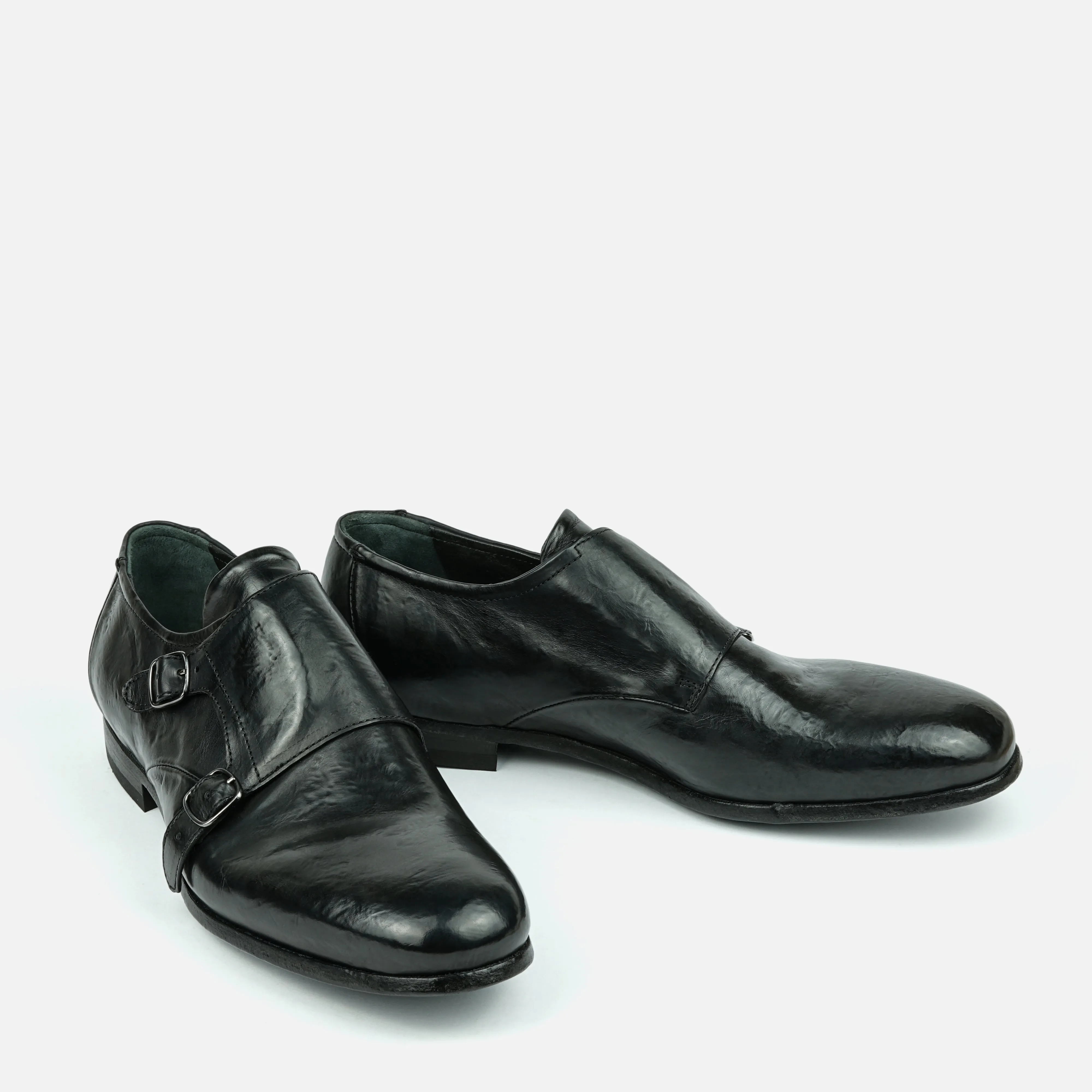 GOZO | Monk black leather