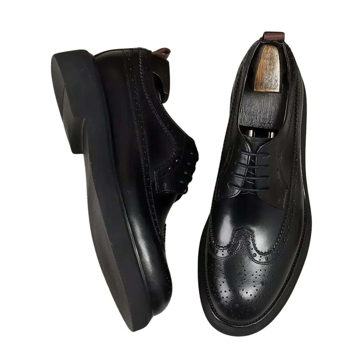 Handmade Leather Classic Brogue Oxfords for Men