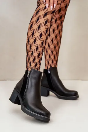 Heel boots