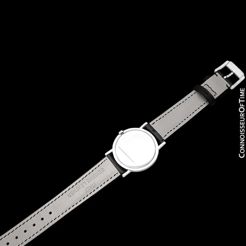 Hermes Mens Clipper 2-Tone Quartz Watch - Stainless Steel & 18K Gold Plated