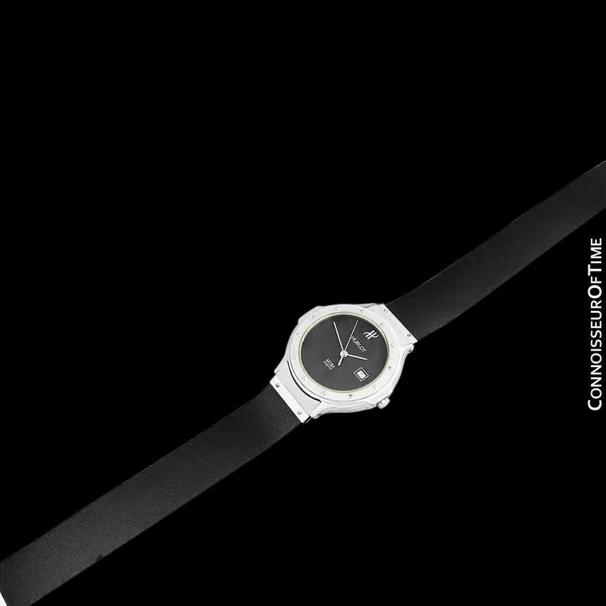 Hublot MDM Mens Unisex Watch with Date - Stainless Steel