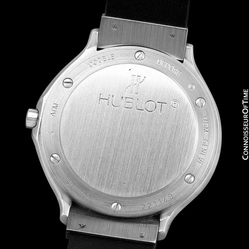 Hublot MDM Mens Unisex Watch with Date - Stainless Steel