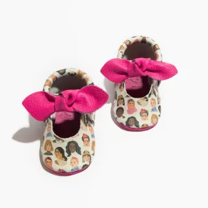 Iconic Women Knotted Bow Baby Shoe