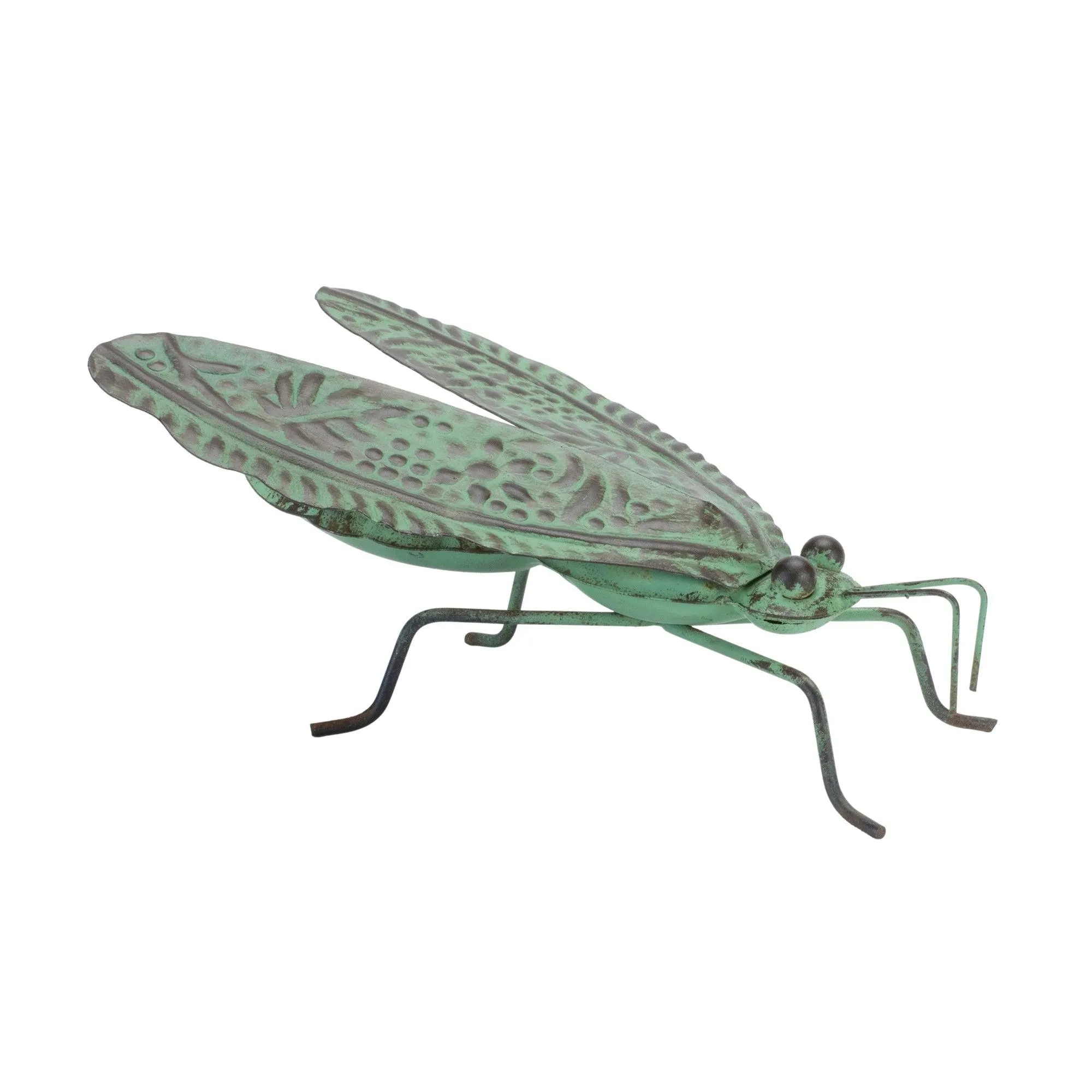 Iron Metal Bumble Bee Garden Accent (Set of 2)