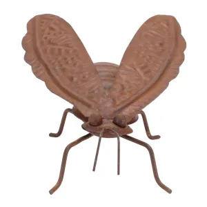 Iron Metal Bumble Bee Garden Accent (Set of 2)