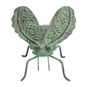 Iron Metal Bumble Bee Garden Accent (Set of 2)