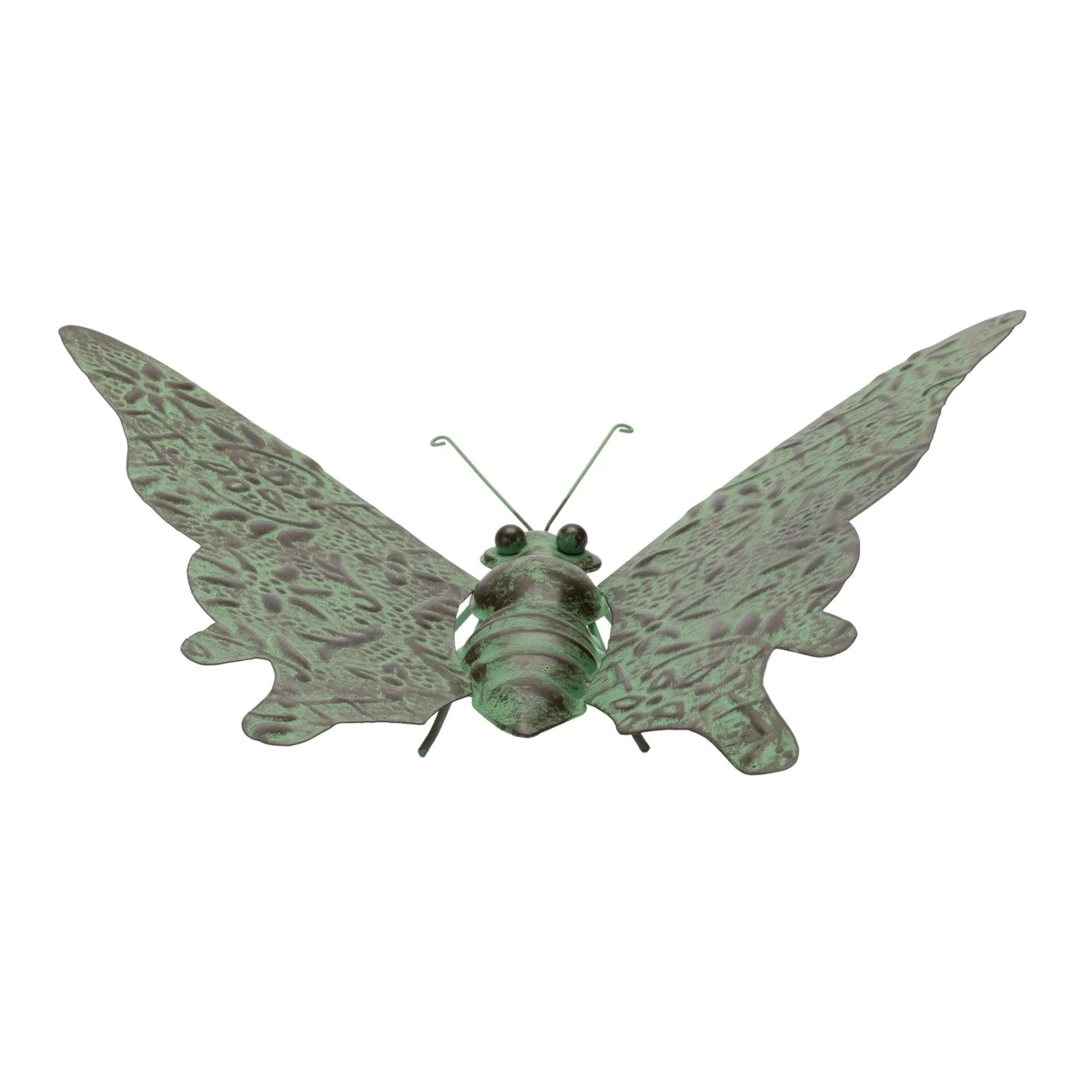Iron Metal Butterfly Garden Accent 12.5"L