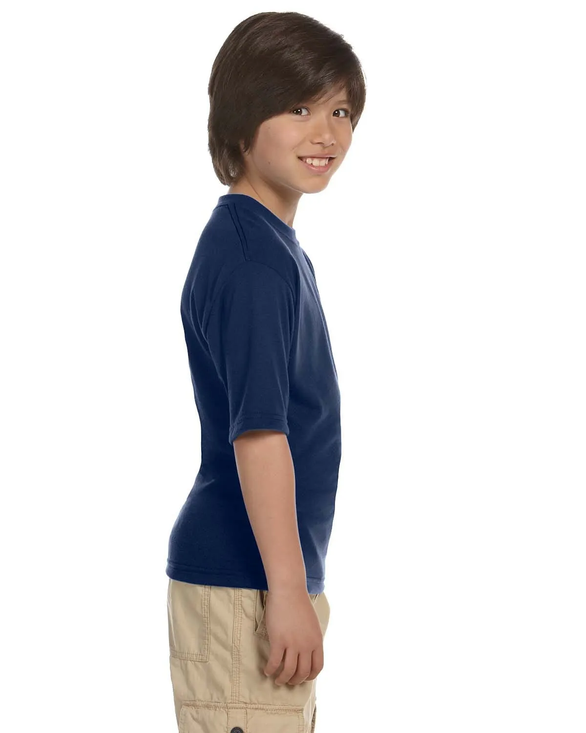 Jerzees Youth 100% Polyester Crew T-Shirt