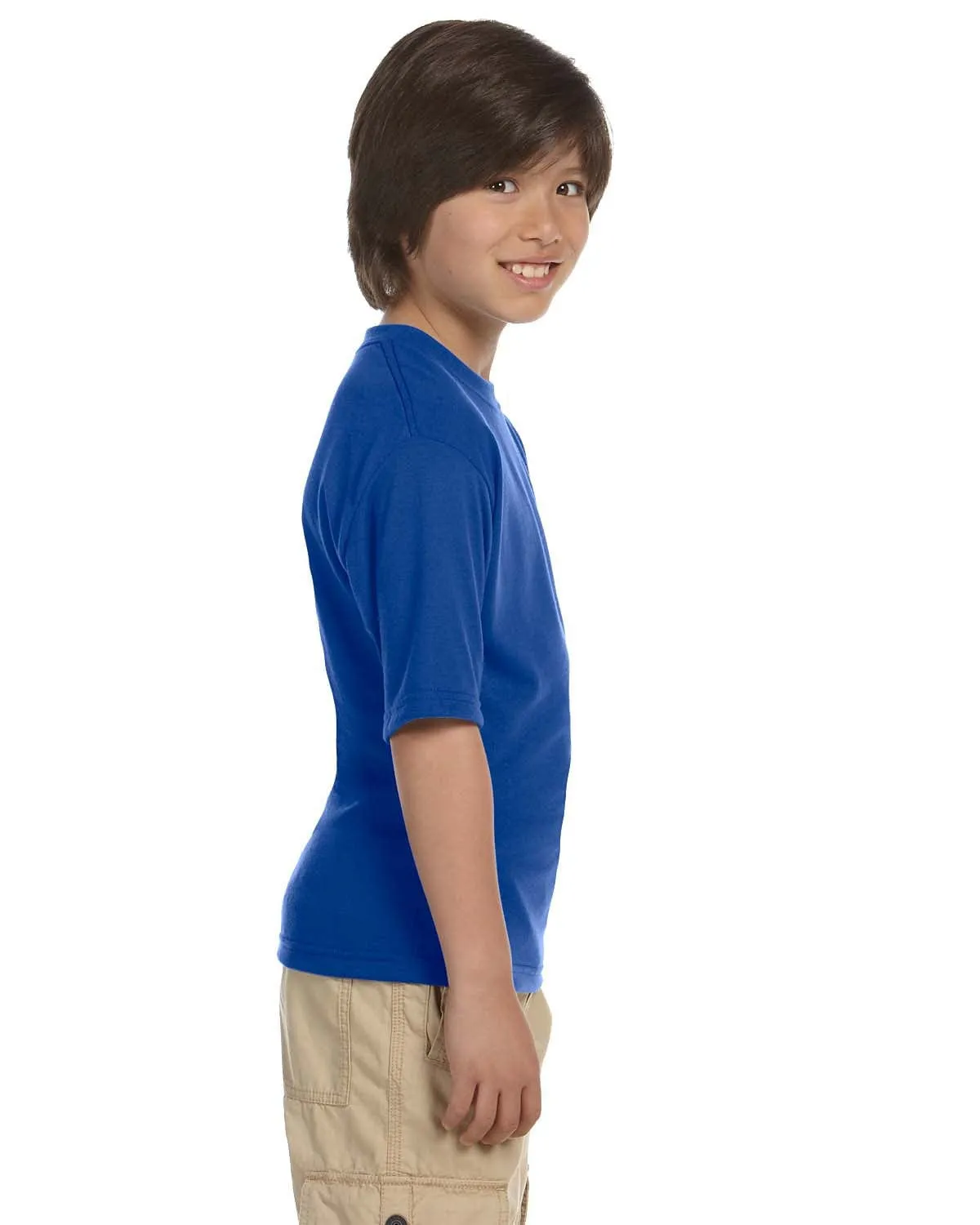 Jerzees Youth 100% Polyester Crew T-Shirt