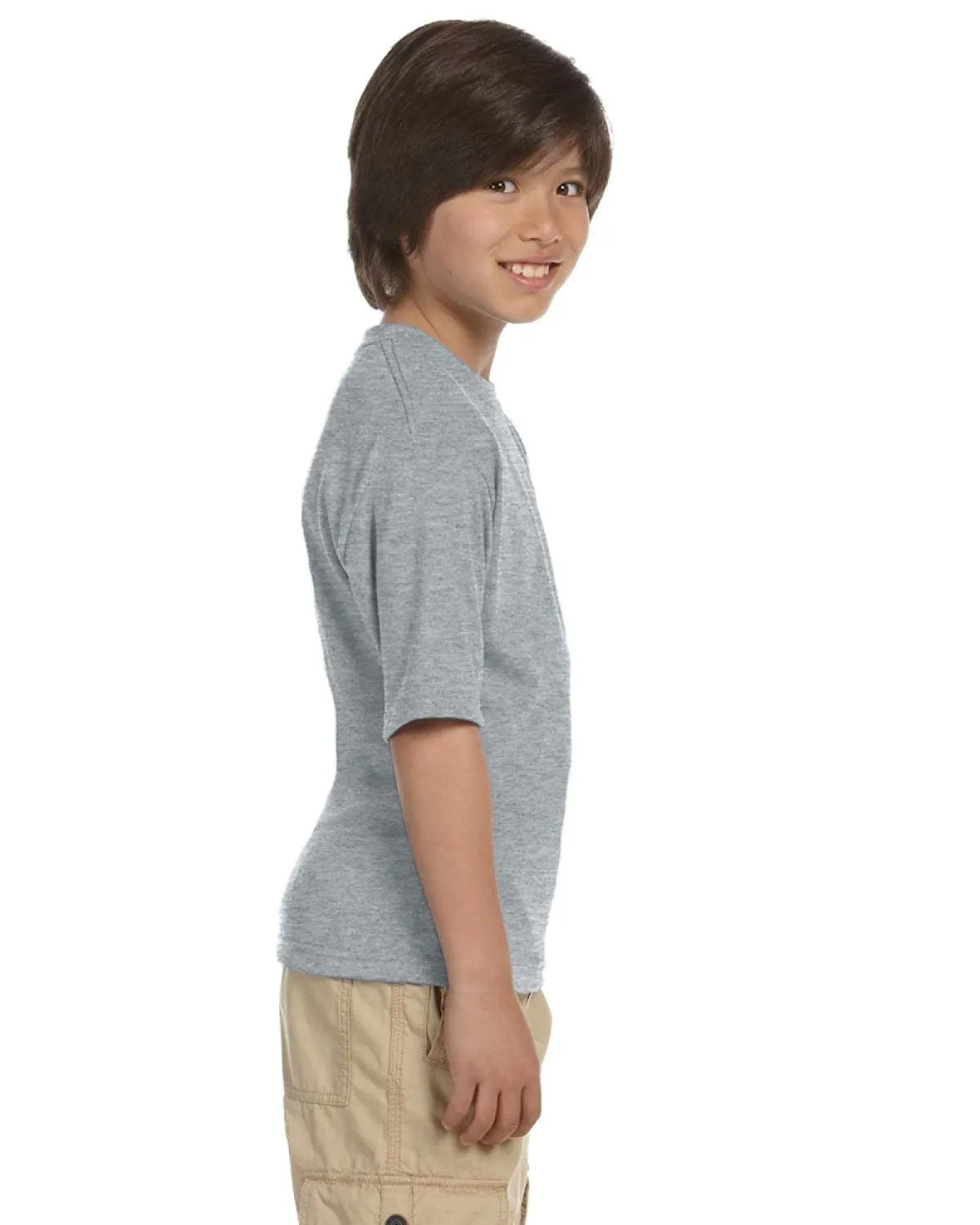 Jerzees Youth 100% Polyester Crew T-Shirt