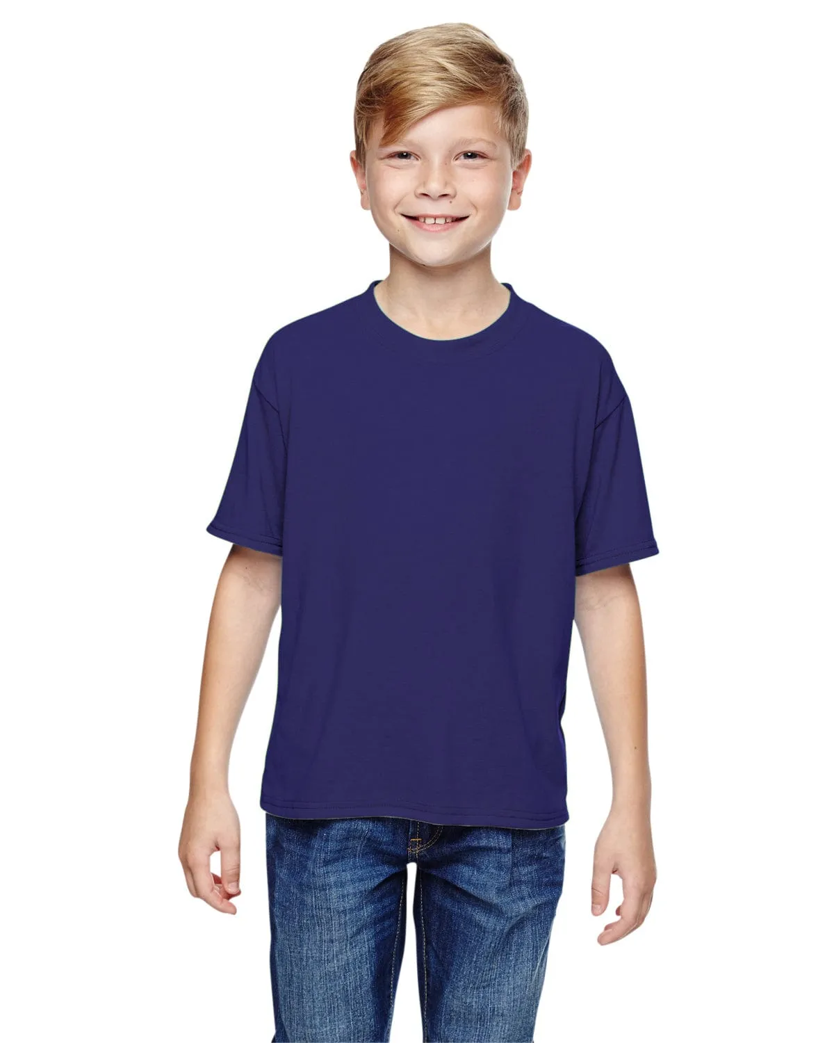 Jerzees Youth 100% Polyester Crew T-Shirt