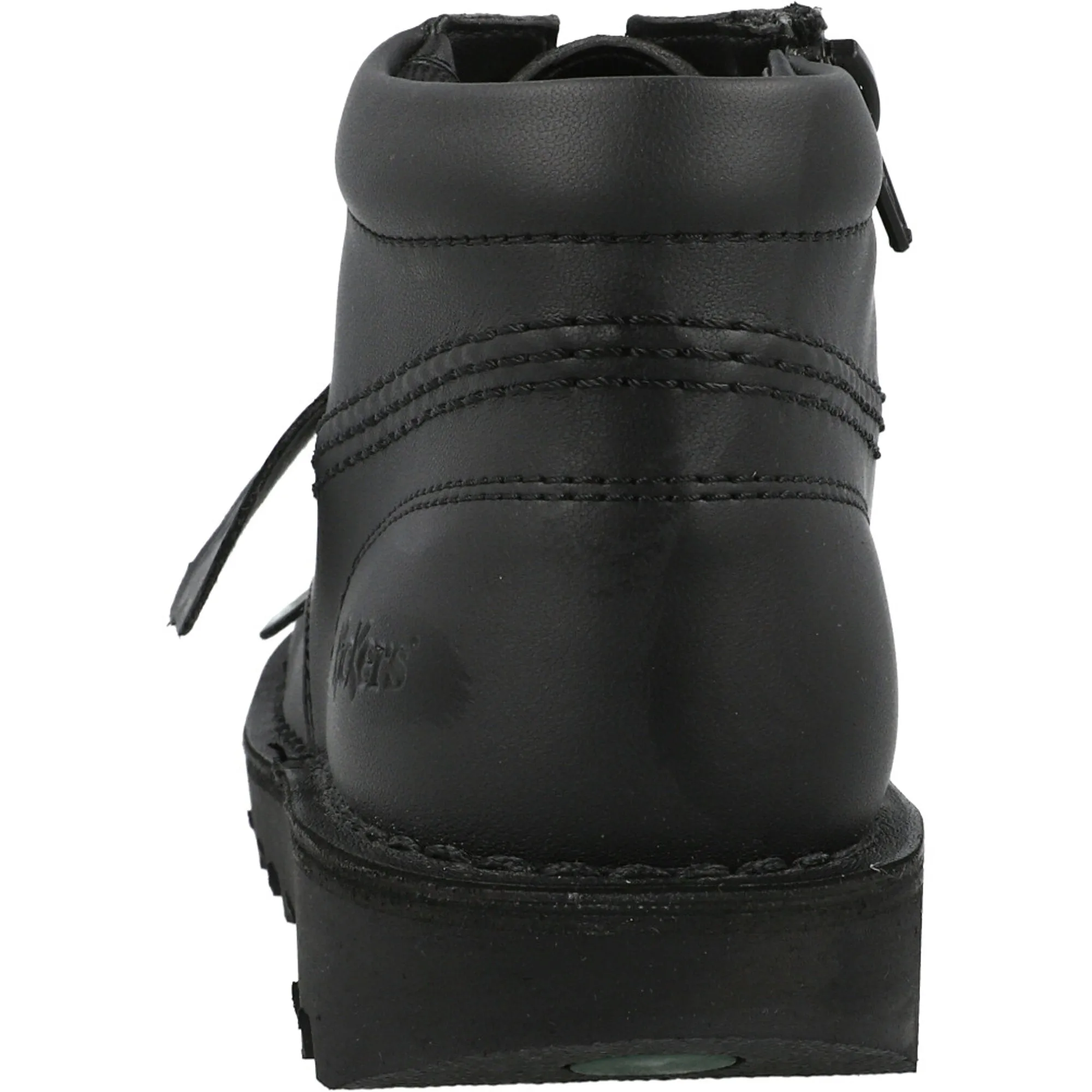 Kickers Vegan Kick Hi Black Ankle Boots