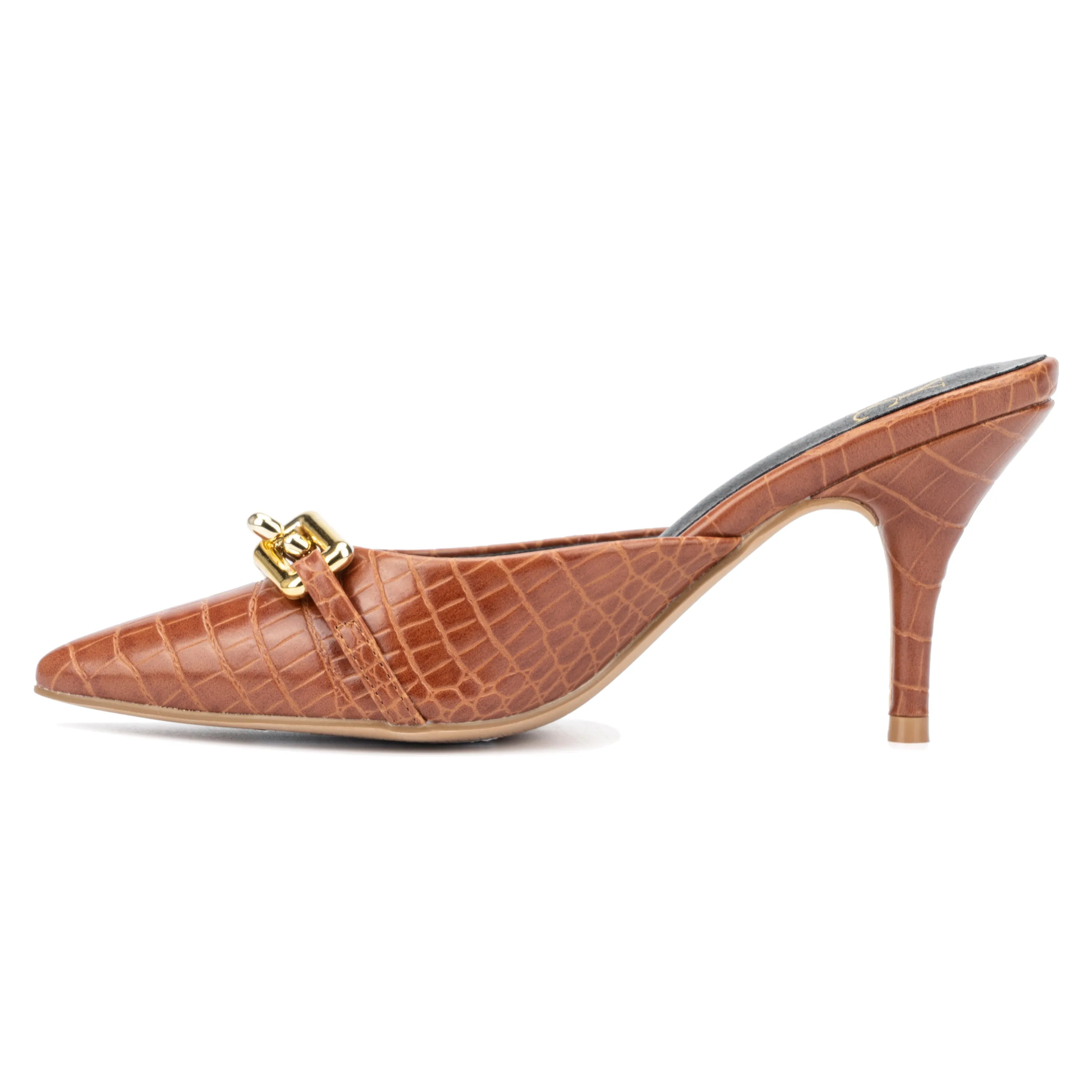 Kyra Metal Accent Pumps