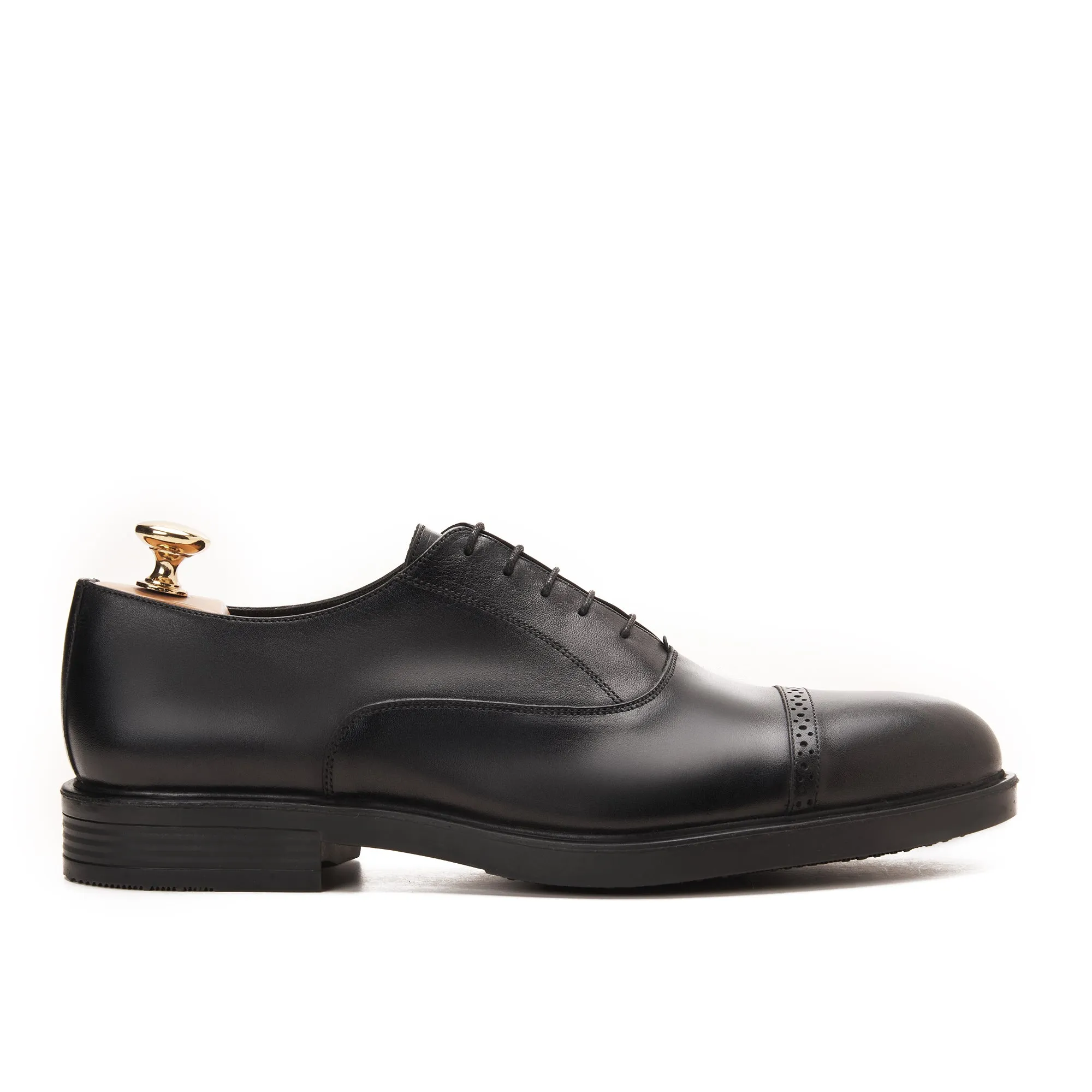 Leicester Cap Semi Brogue