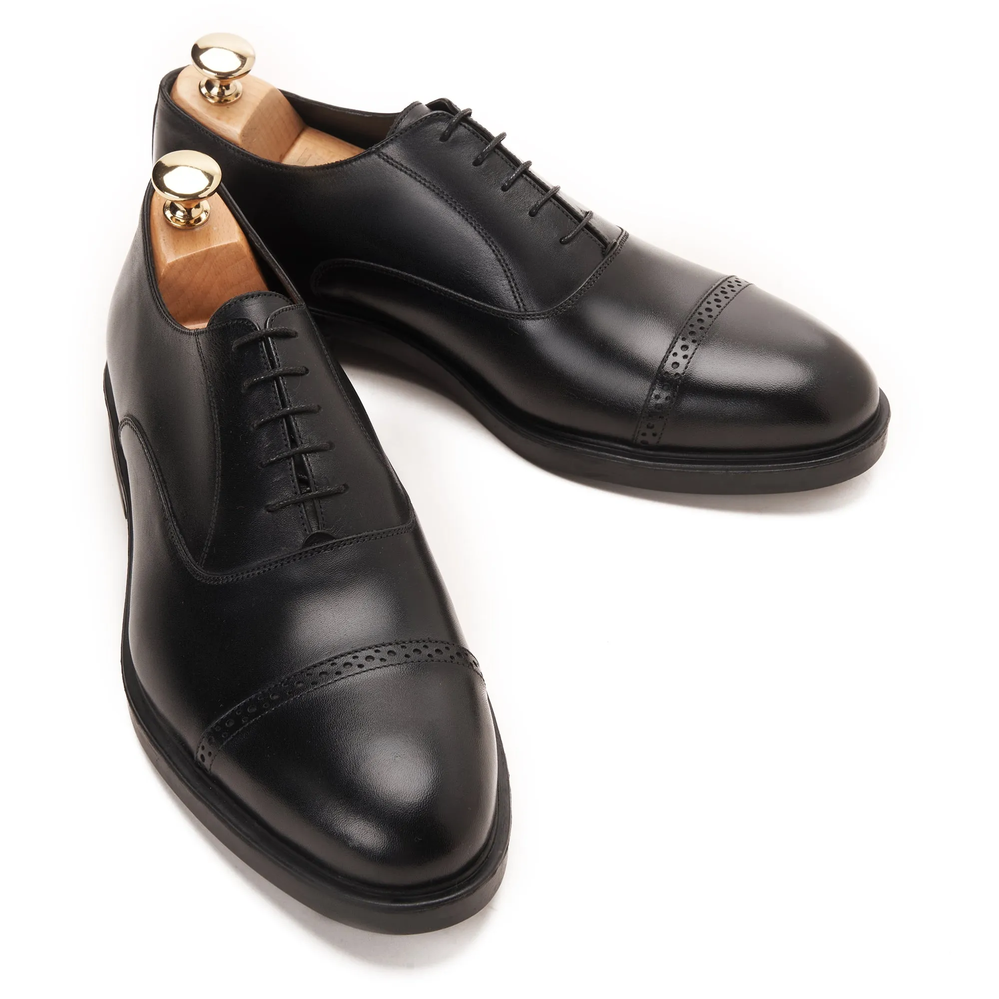 Leicester Cap Semi Brogue