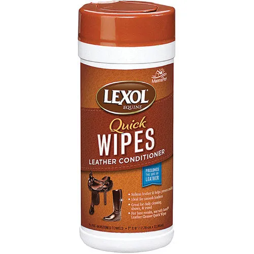 Lexol Leather Conditioner – Quick Wipes