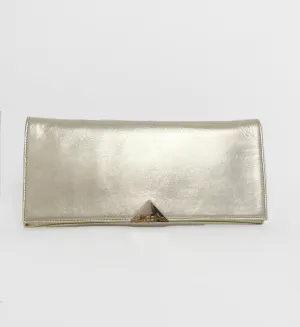 Lodi - Gold Clutch Bag
