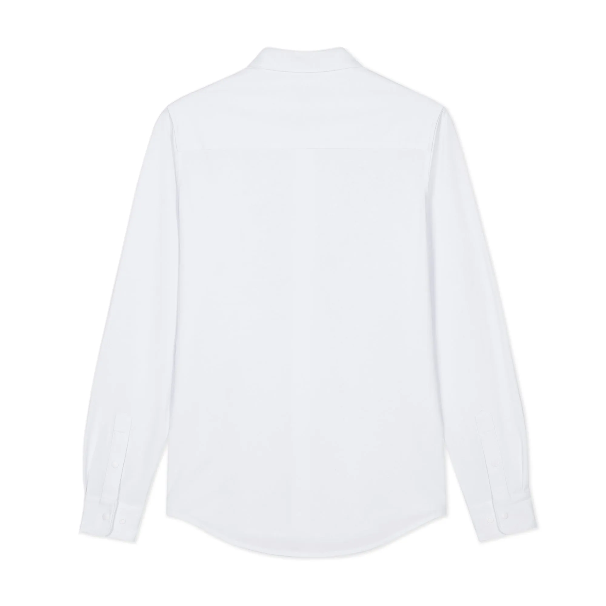 LOGAN - Slim-Fit Knit-Oxford Shirt