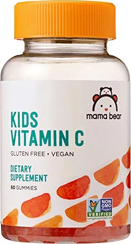 Marca Amazon – Mama Bear vegano probiótico, 60 gomitas, 1 billón de CFU por gomita., 60