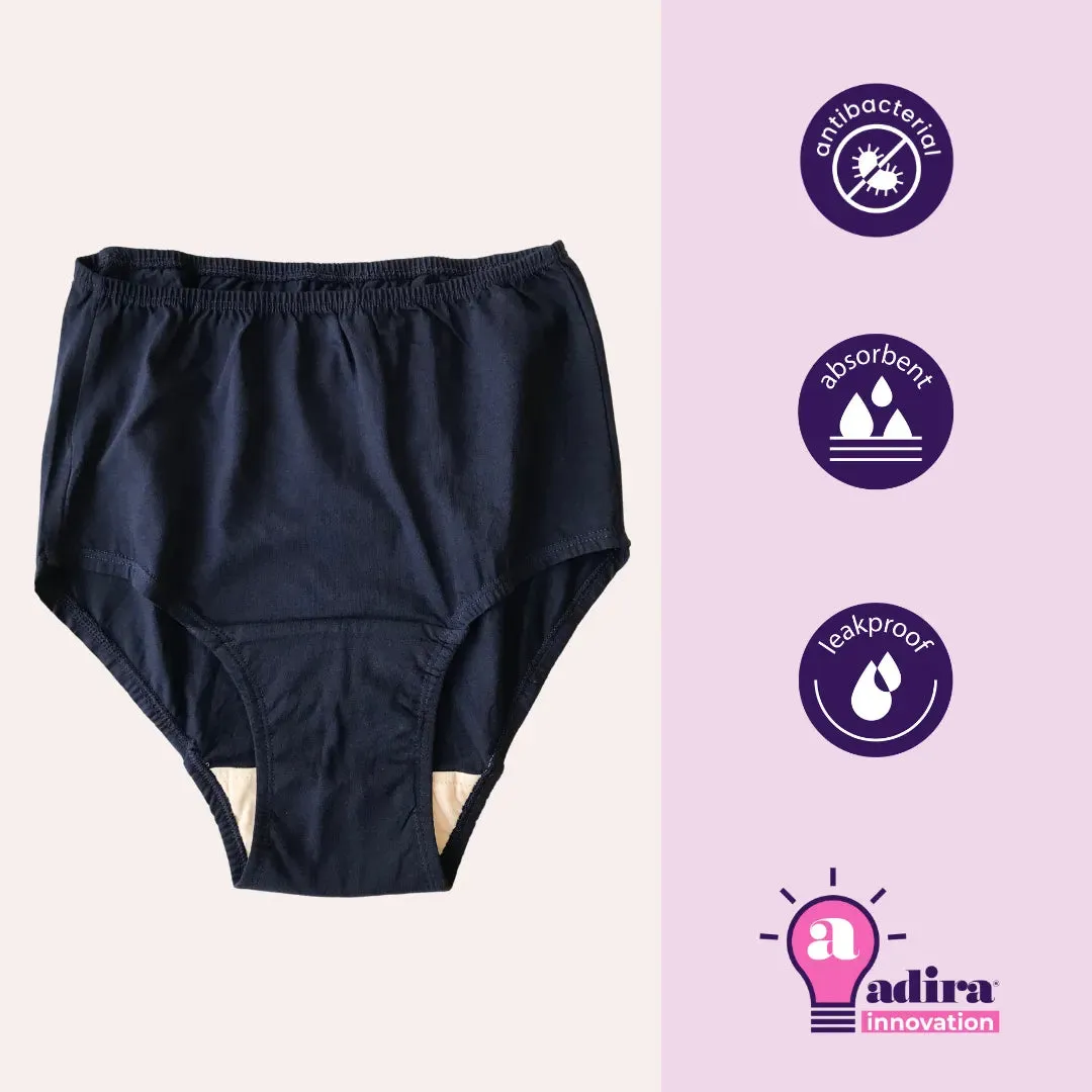 Maternity Incontinence Panties | Anti Microbial Crotch | 2-Pack