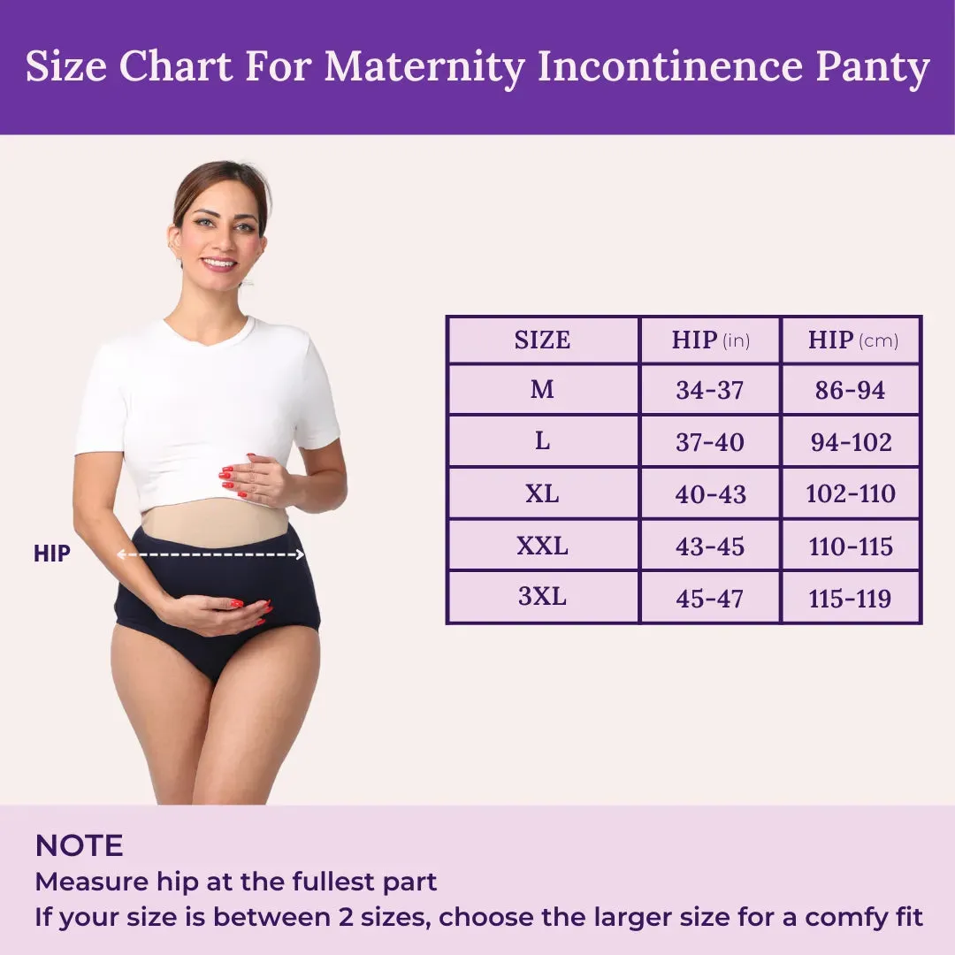 Maternity Incontinence Panties | Anti Microbial Crotch | 2-Pack