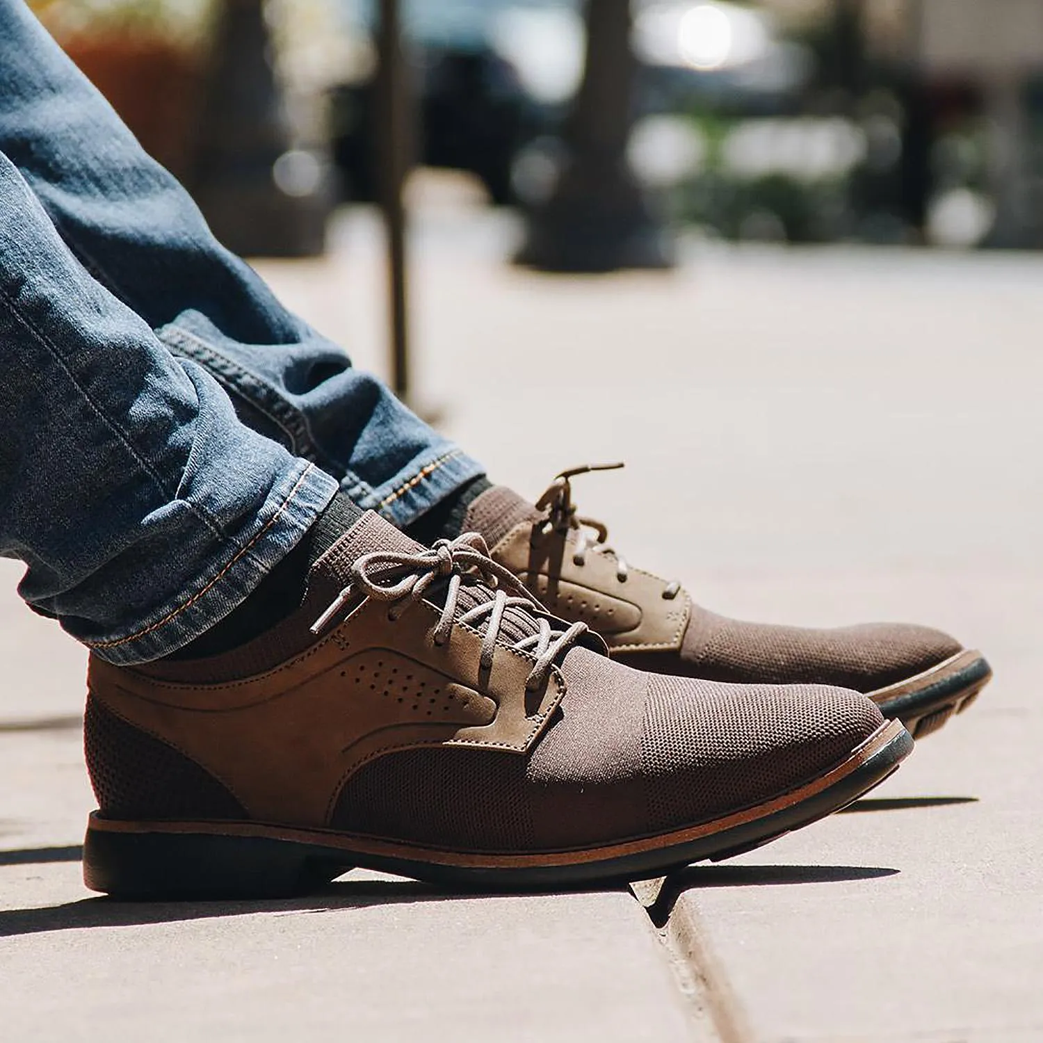 Men's Mark Nason Clubman Westside Brown Nubuck
