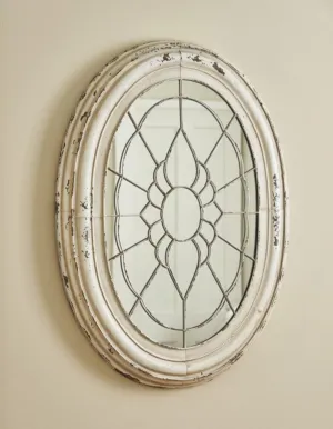 Metal Window Frame Mirror