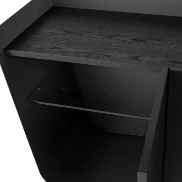 Mid-Century Modern Sideboard in Onyx