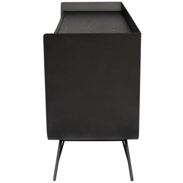 Mid-Century Modern Sideboard in Onyx