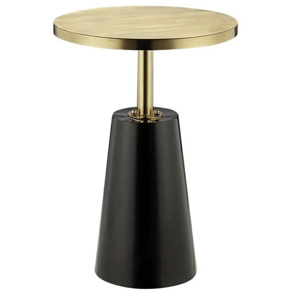 Modern Gold Tabletop Accent Table