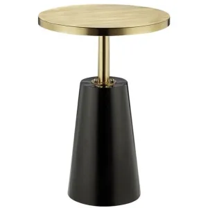 Modern Gold Tabletop Accent Table