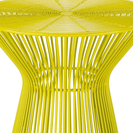 Modern Home Accent 18x14 Inch Metal Table