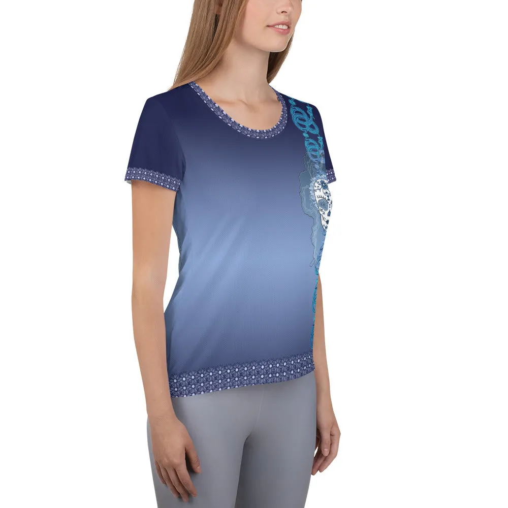 Mountain Shadow - Tahoe Sugar Skull Athletic T-shirt