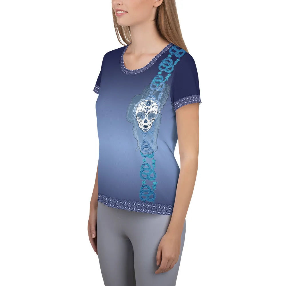 Mountain Shadow - Tahoe Sugar Skull Athletic T-shirt