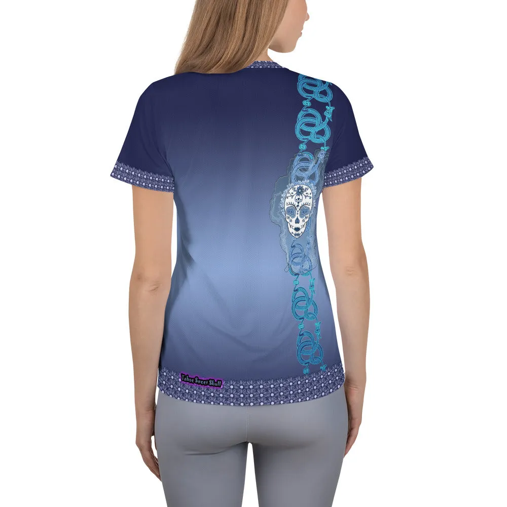 Mountain Shadow - Tahoe Sugar Skull Athletic T-shirt