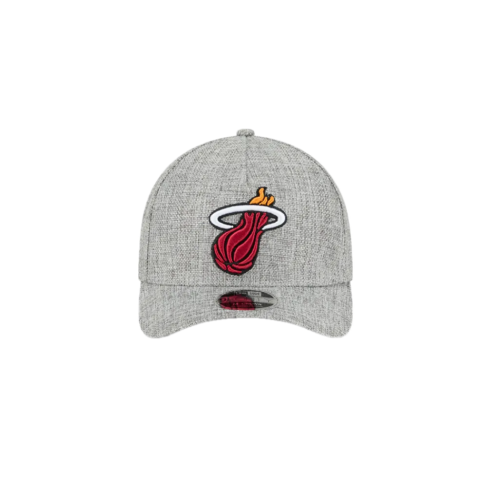 New Era Miami HEAT Grey Wave Snapback