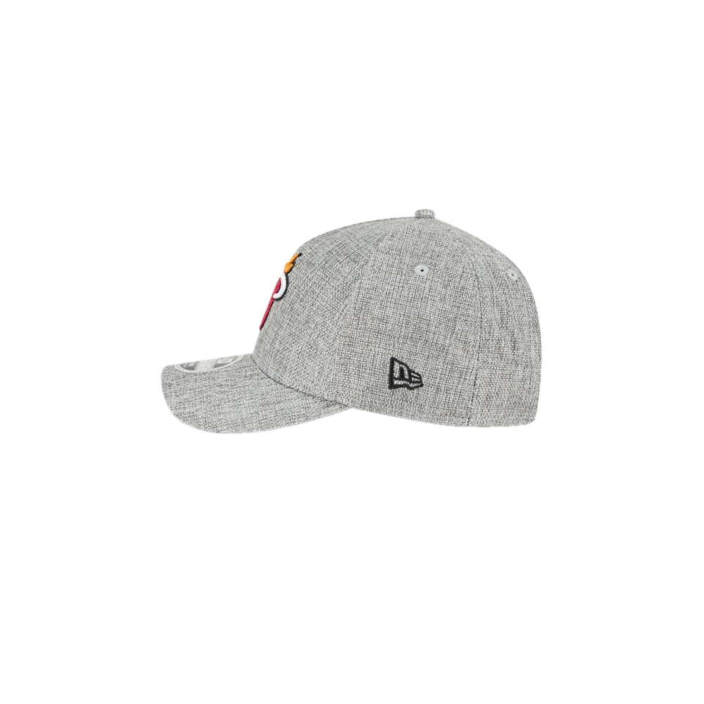 New Era Miami HEAT Grey Wave Snapback