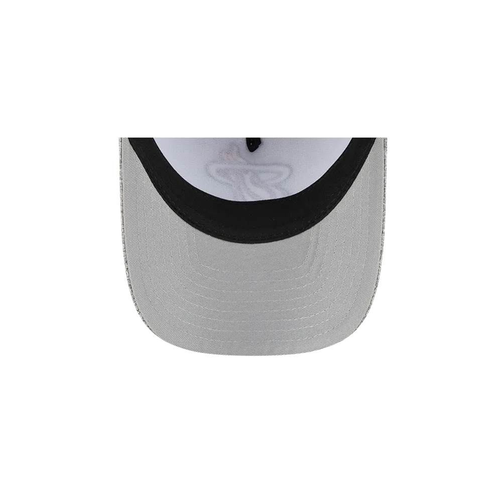 New Era Miami HEAT Grey Wave Snapback
